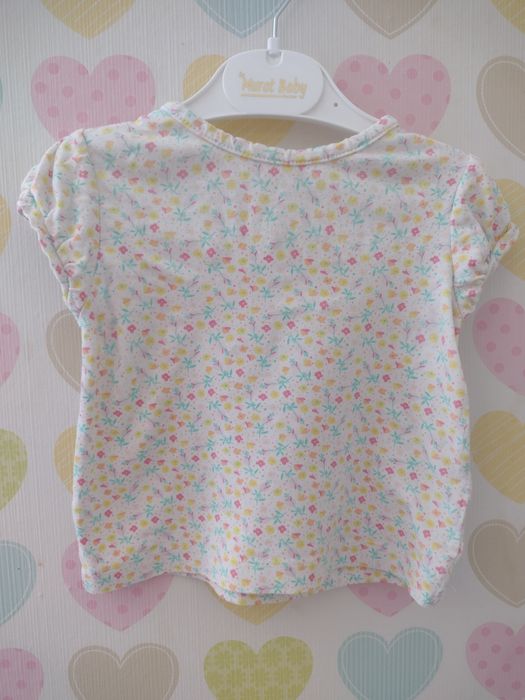 Bluzka z krótkim rękawem dla dziewczynki