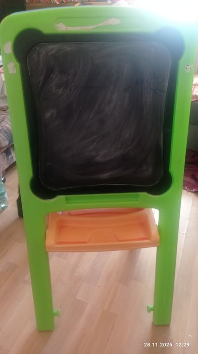 Tablica 2 w 1 magnetyczna i kredowa plus literki