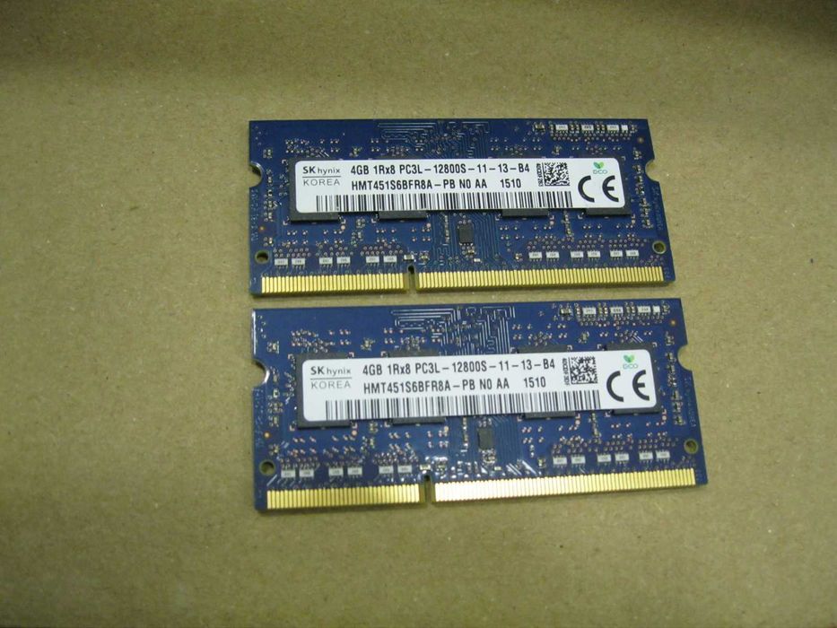 Pamięc ram 8gb Hynix PC3L-12800 jak nowa do laptopa