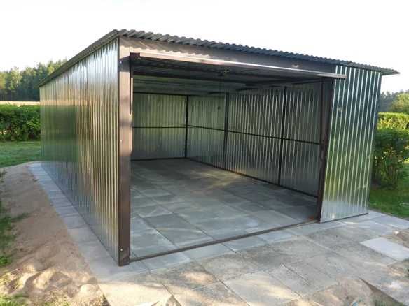 OKAZJA! Garaż Blaszak Wzmocniony 4x5 4x6 Garaże Blaszane Wzmocnione !
