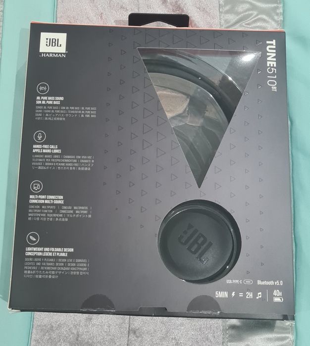 Fones JBL Tune 510 bluetooth