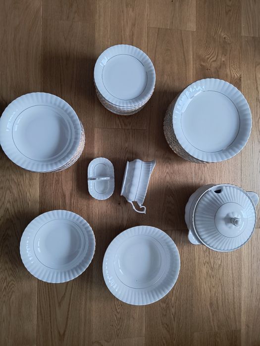Zestaw obiadowy Porcelana Chodzież