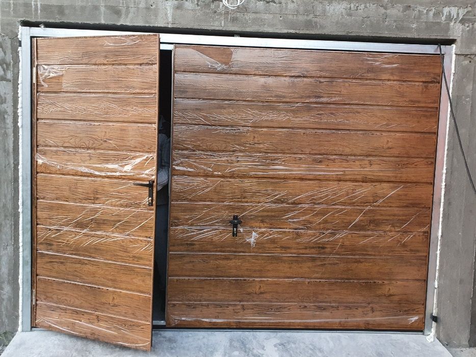 Brama garażowa Drzwi stalowe Bramy garażowe do muru Brama na wymiar