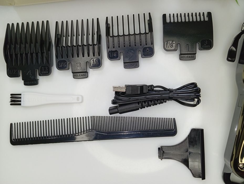 ‼️ПРОФЕСІЙНА‼️ Машинка для стрижки Kemei KM-1990 USB Триммер Шейвер ‼️