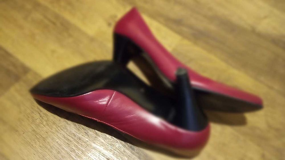 damskie Buty, obcas czerwone R 39