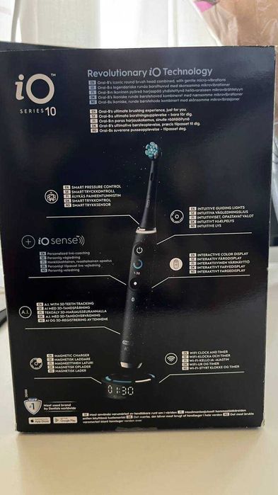 Oral-B iO Series 10 Cosmic Black / White — оригінальна!