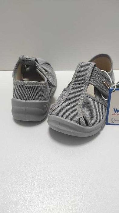 Капці тапочки в садочок валди валді waldi natur  27 28 29 30 31