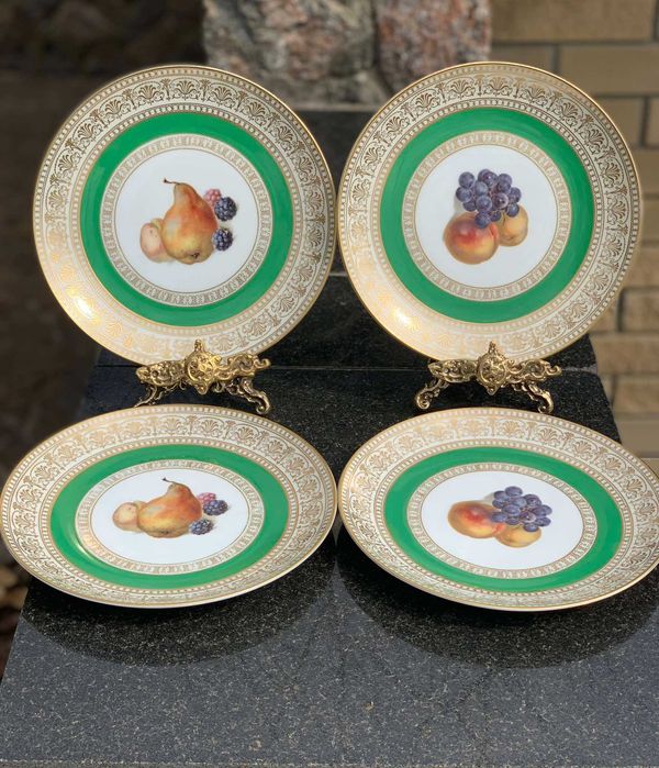 Чудові фруктові тарілочки з позолотою  Thomas Bavaria і інше