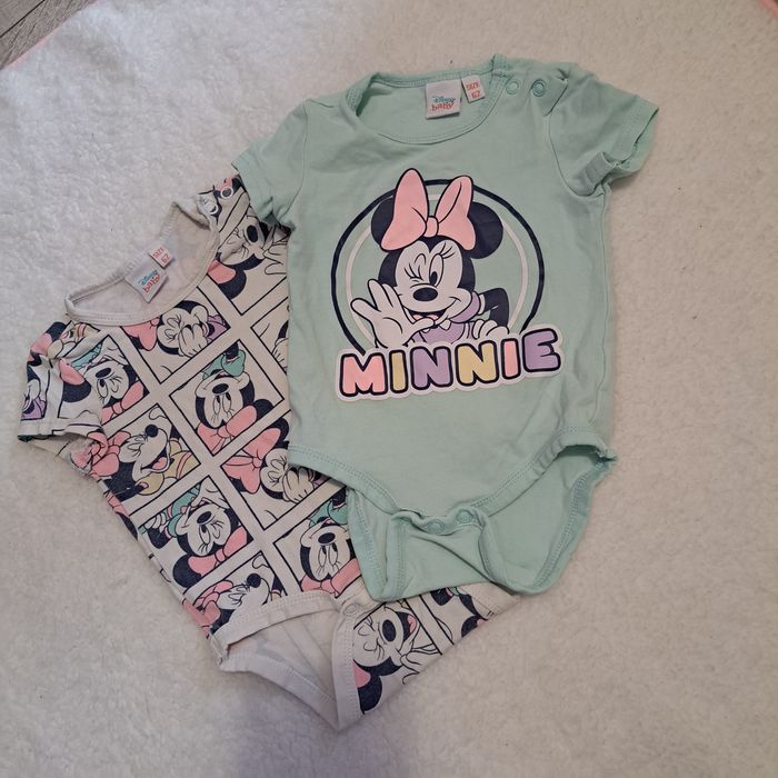 Body 62 krótki rękaw 2szt