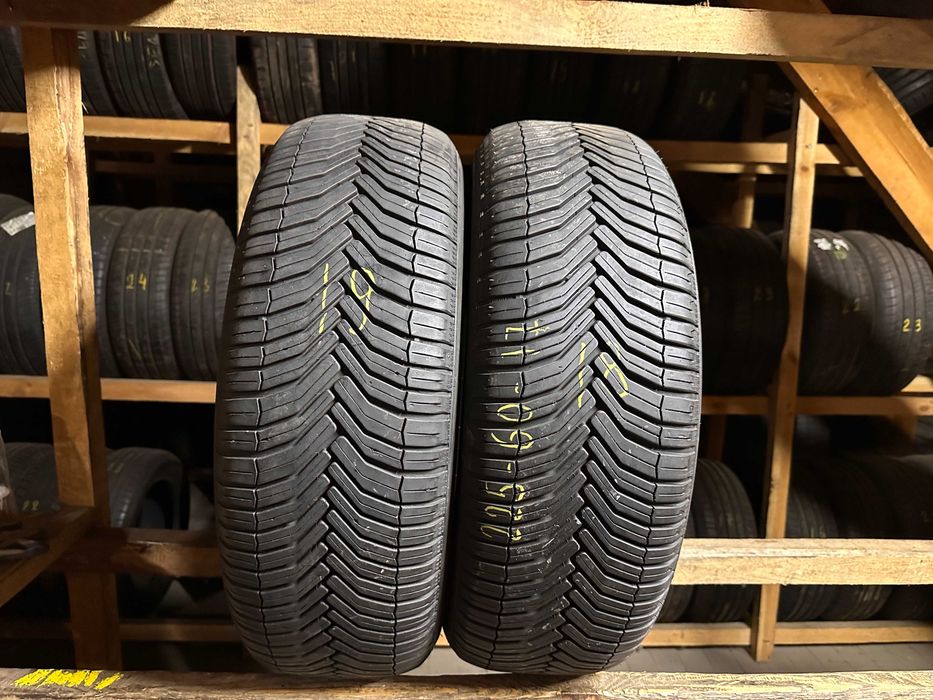 Шини всесезонні 225/60R17 MICHELIN CrossCLIMATE 2шт 6мм