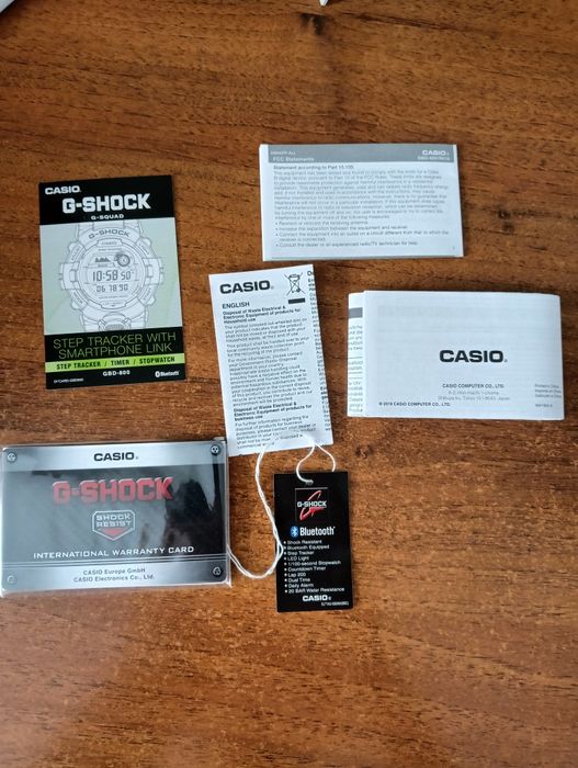Годинник Casio G-Shock G-Squad GBD-800