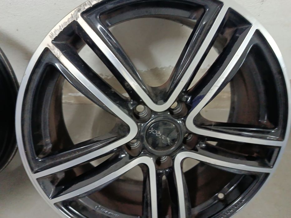 Jantes 18 Brock 5*112 com dois pneus 225/45/18