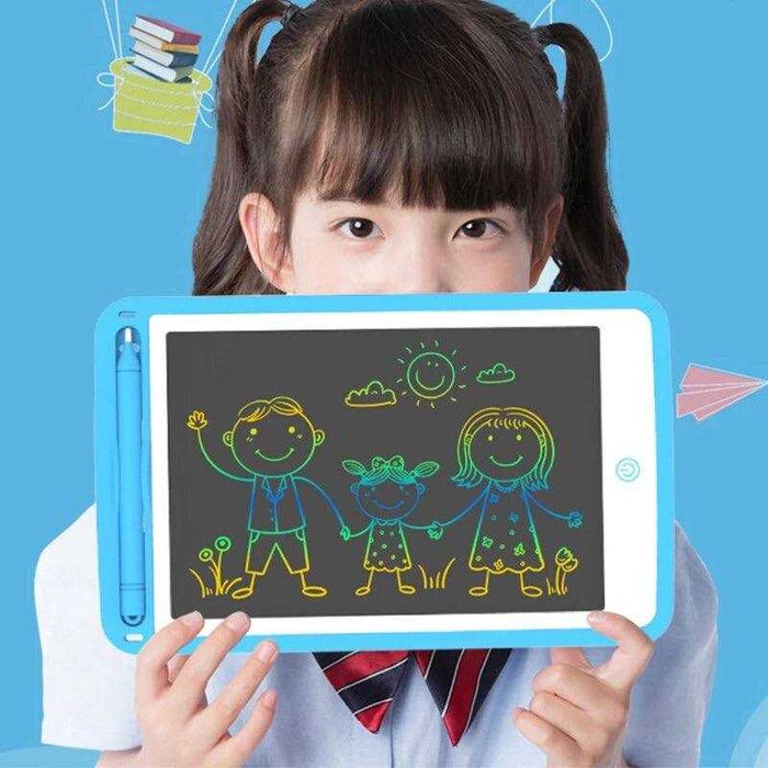 Планшет для малювання кольоровий дитячий графічний 10 дюймів доска