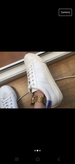Biale sneakersy house 36