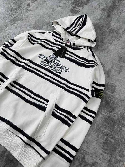 Худі Stone Island x Supreme | Кофта стоник х Стон айленд