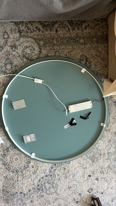 Espelho de casa de banho com tomada – como novo