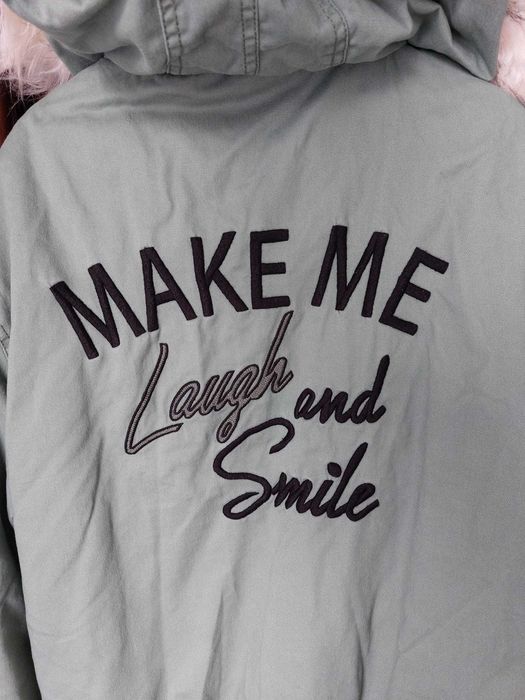Casaco verde água Bershka