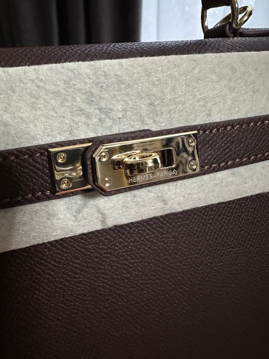Продам сумку Hermes Kelly 25 chokolate