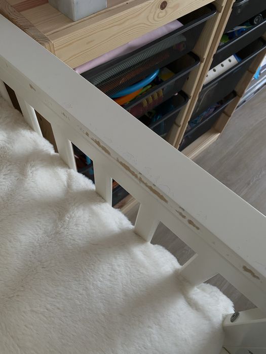 Łóżeczko niemowlęce dziecięce Bellamy good night snow