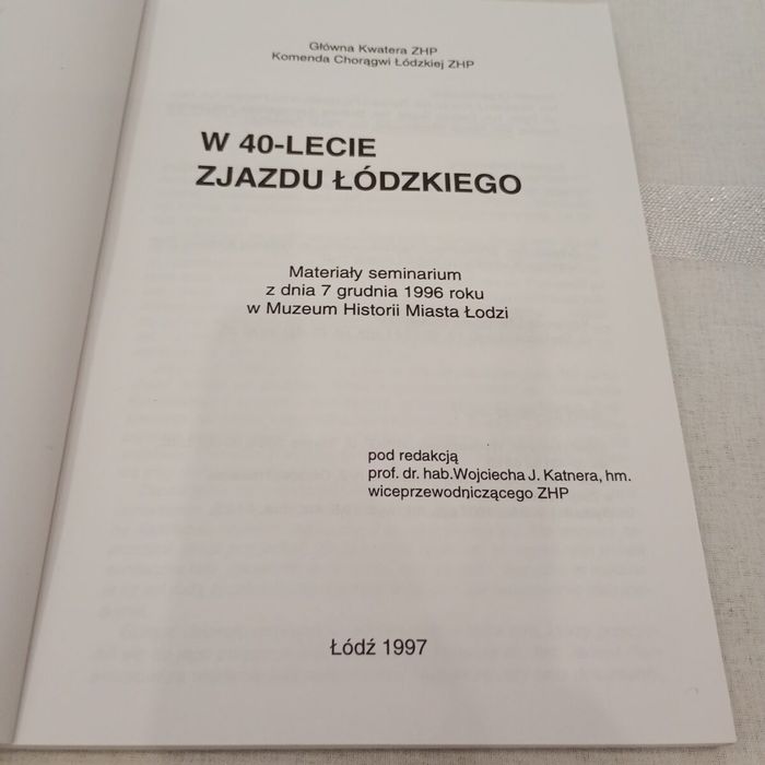 Dwutygodnik instruktorów harcerskich. W 40-lecie zjazdu łódzkiego. 1997