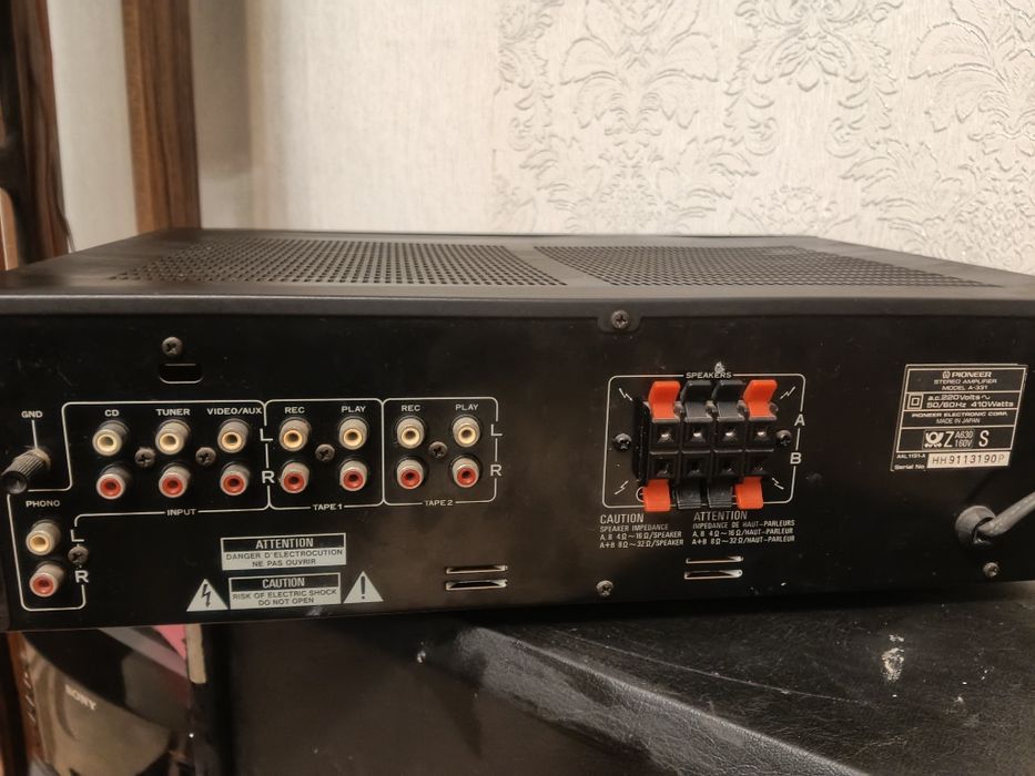 Усилитиль pioneer и колонки grundig