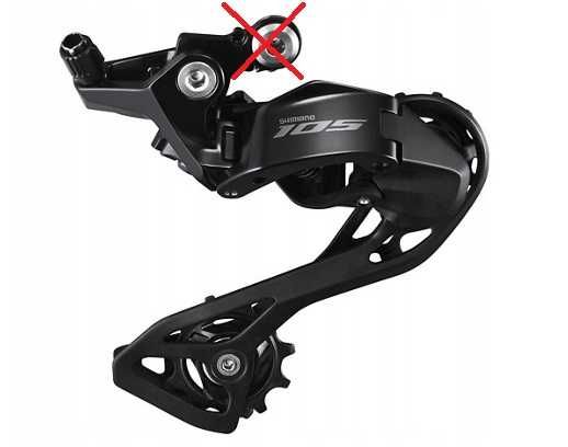 NOWA przerzutka tylna Shimano 105 RD-R7100 12rz 12s rzędów Shadow RD