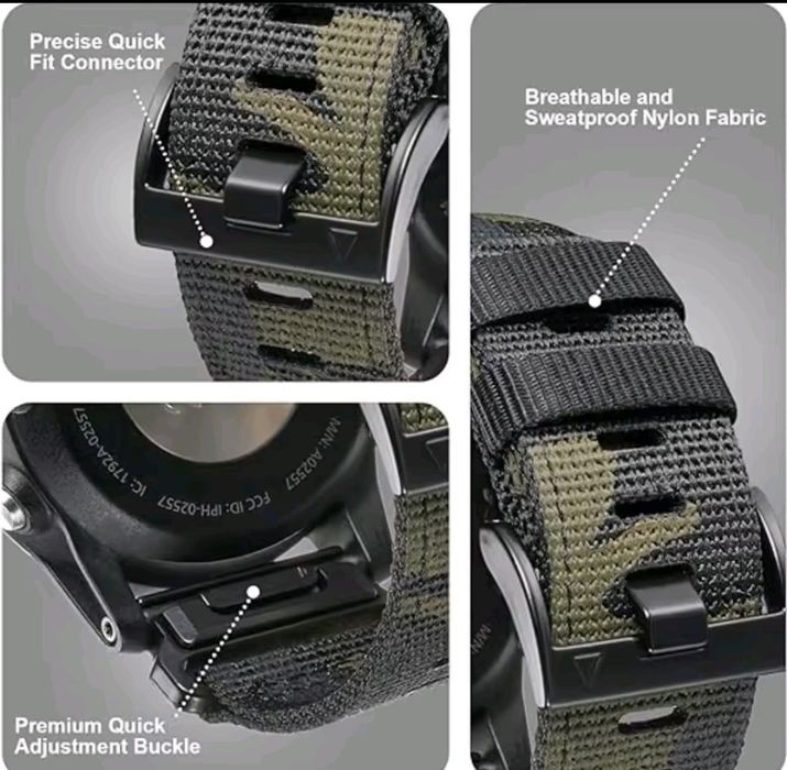 Ремінці Garmin, QuickFit , fenix 22мм, 26мм.