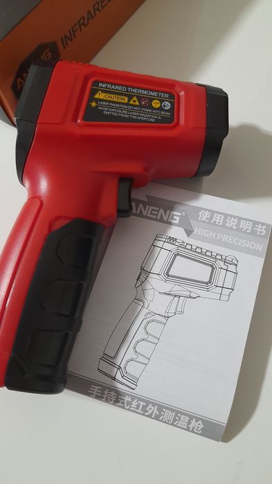 Инфракрасный пирометр бесконтактный лазерный термометр -50 - +600