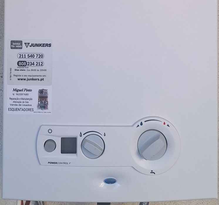 Esquentador Junkers Ventilado Gás Natural 11Litros