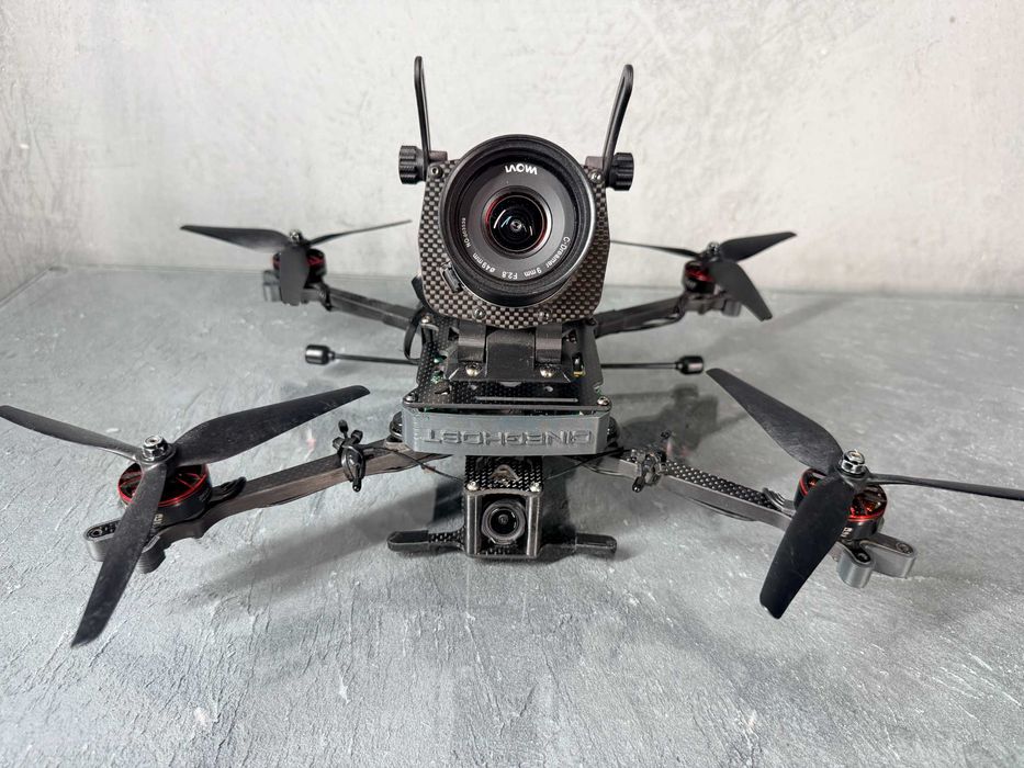 Kamera BMPCC 6K Dron FPV cinelifter + blackmagic 6k + obiektywy Komplet do pracy! BMPCC 6K