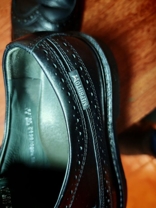 Sapatos Mephisto Oxford Brogue tamanho 7  pt41