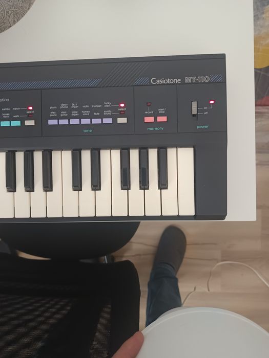 Teclado Casio vintage