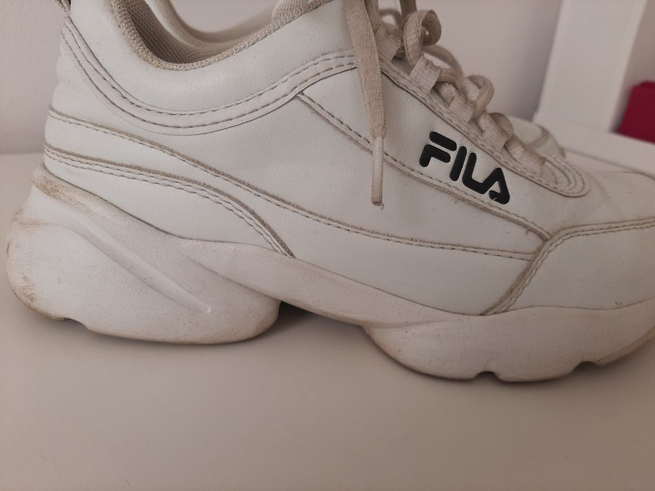 Buty damskie biale  FILA 38 rozmiar