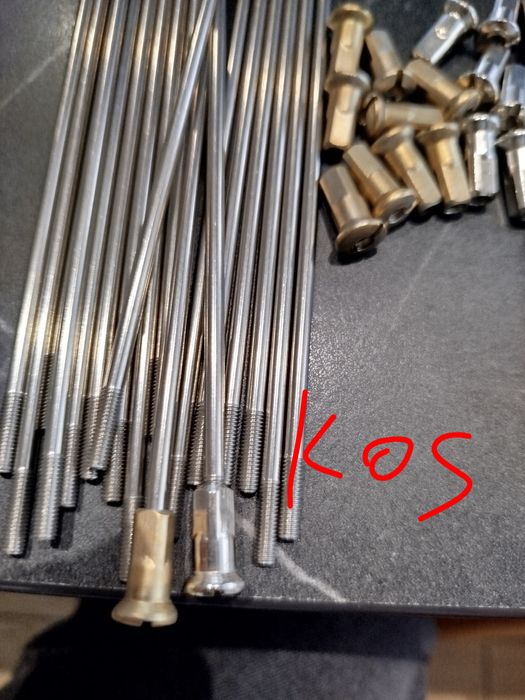Szprychy nierdzewne wsk 125 175 ,wsk kos