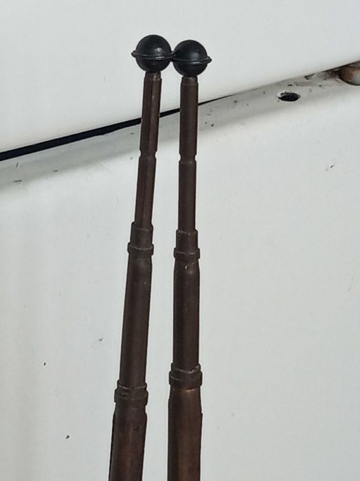 Недорого! Антенна ТВ комнатная СССР (латунь, чугун)