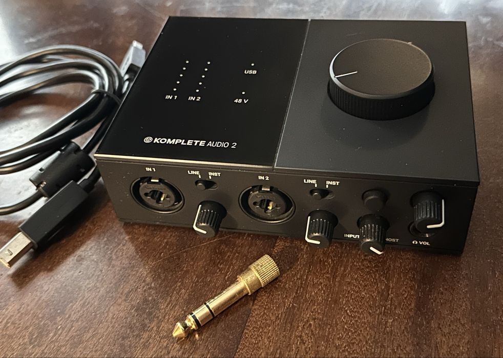 Native Instruments KOMPLETE AUDIO 2 — аудіоінтерфейс