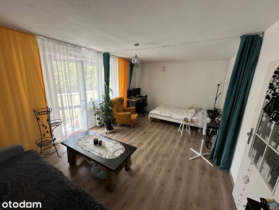 Przestronna kawalerka z balkonem | 49 m2