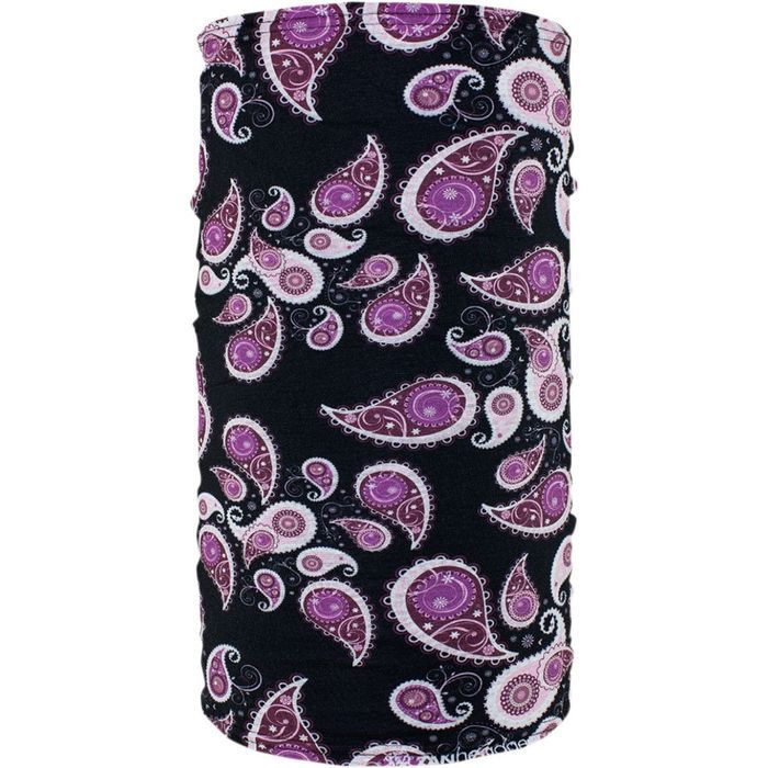zan headgear motley tube paisley fleece lined one size 25020077