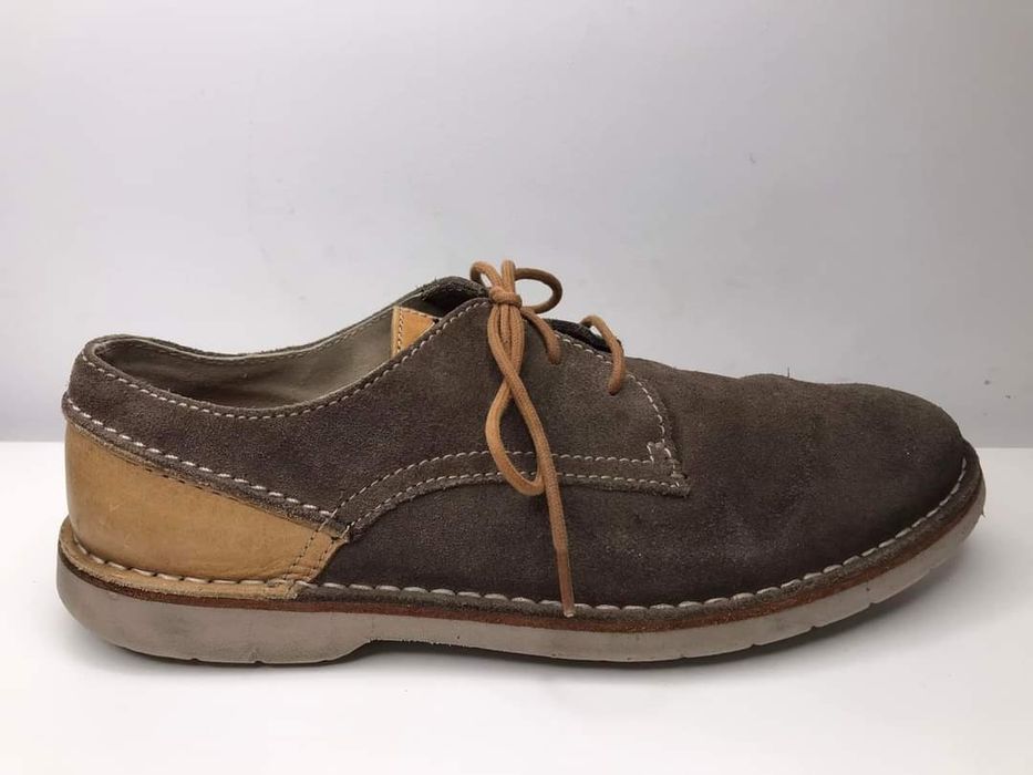 Półbuty meskie skórzane lekkie Clarks Rozmiar 42