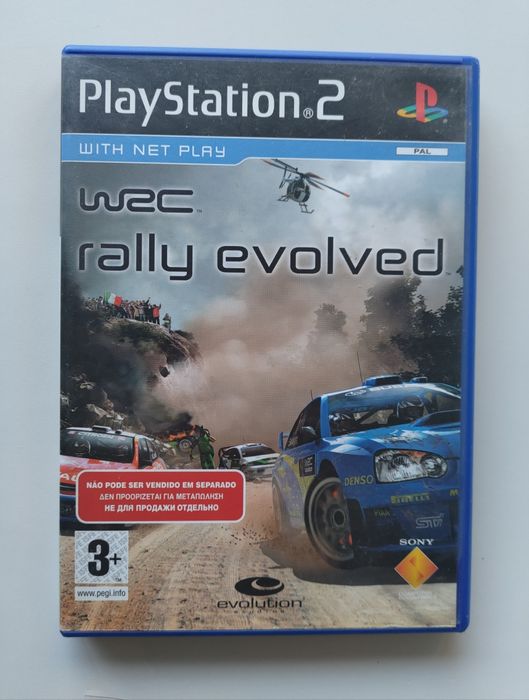 WRC rally evolved playstation 2