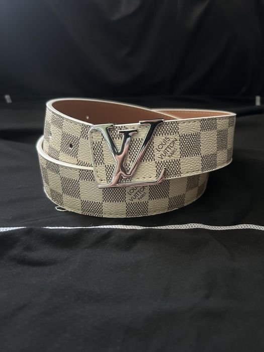 Pasek Louis Vuitton 110cm Biały