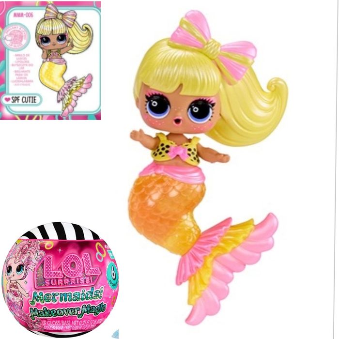 Lol surprise mermaids makeover magic color change лялька лол русалоньк