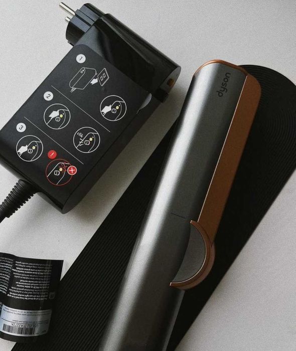 Знижка‼️Випрямляч утюжок Dyson Airstrait HT01 Nickel/Copper золотий