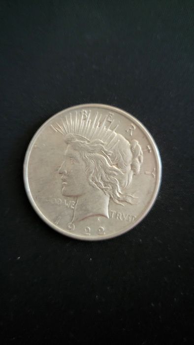 Srebrna moneta, Dollar 1922r,