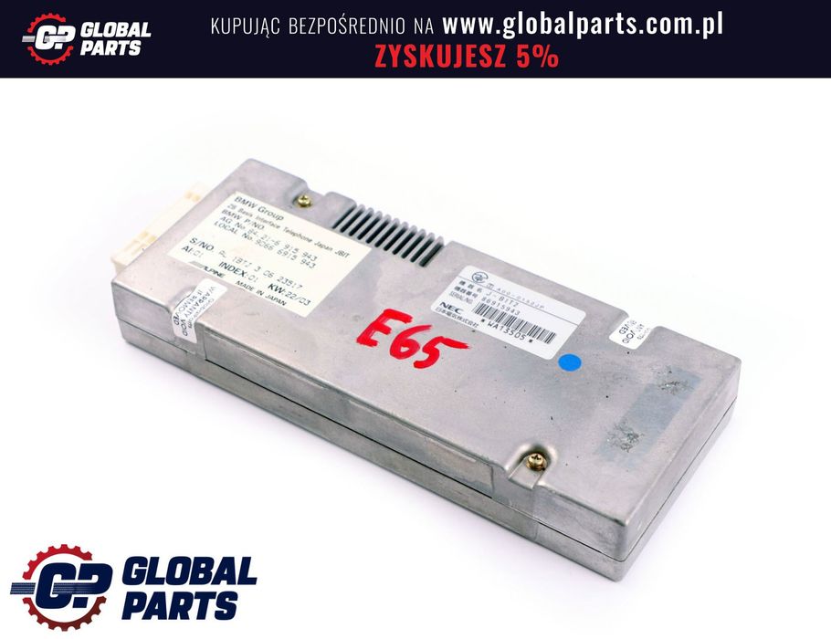 BMW X3 Z4 E65 E66 E83 E85 E86 Moduł Bagażnika