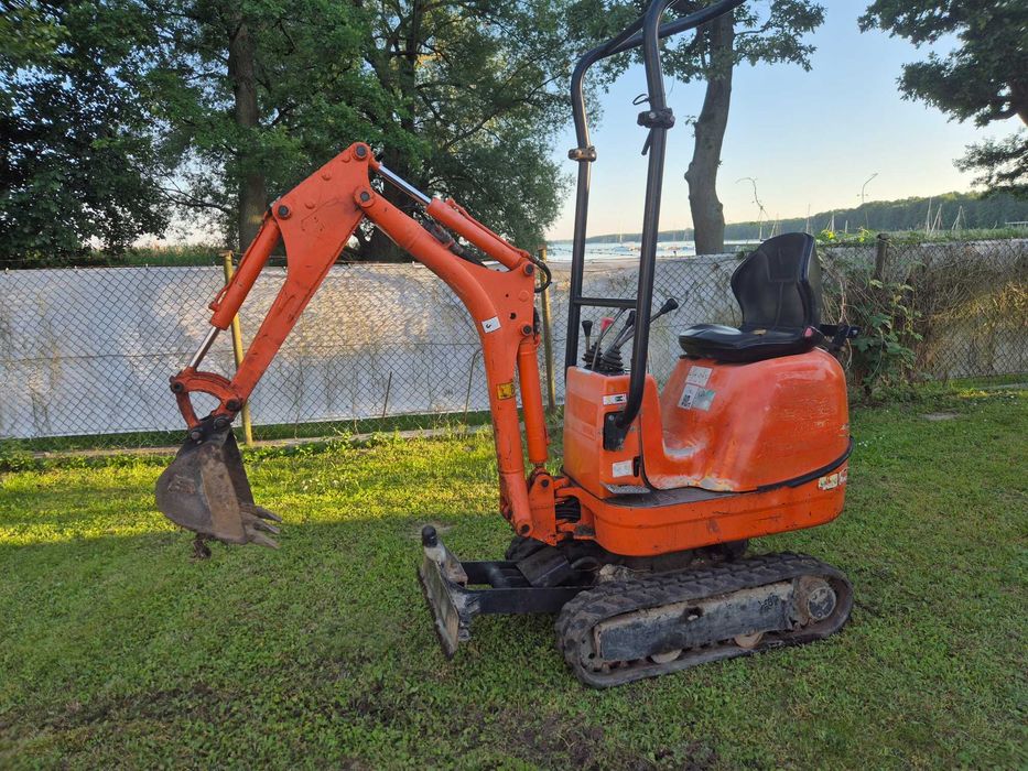 Minikoparka JCB 8008 CTS 3 cylindry Perkins Gotowa do pracy