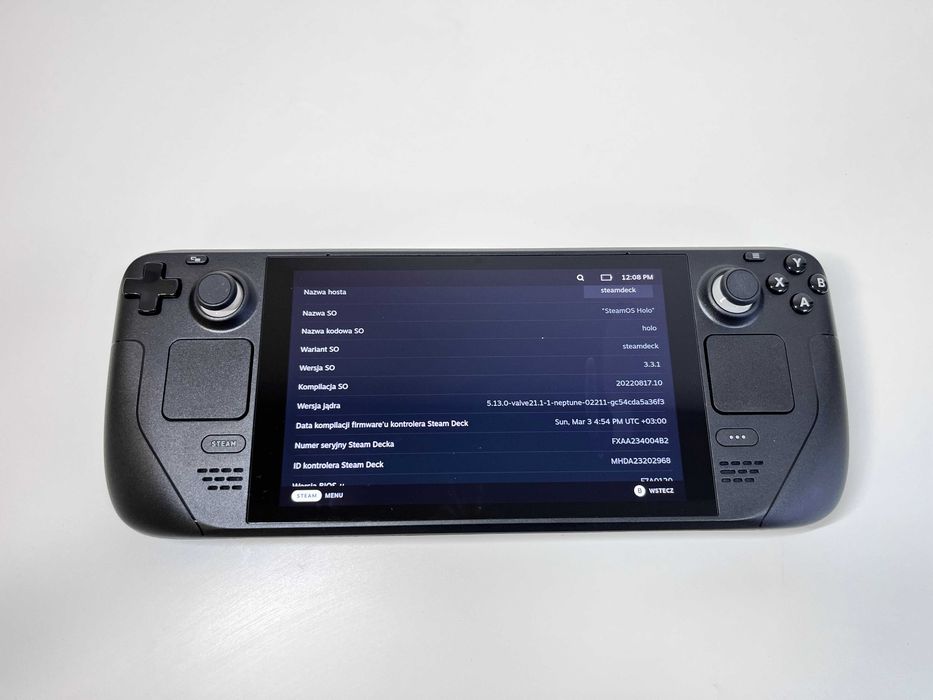 Konsola Valve Steam Deck model 1010 64 GB