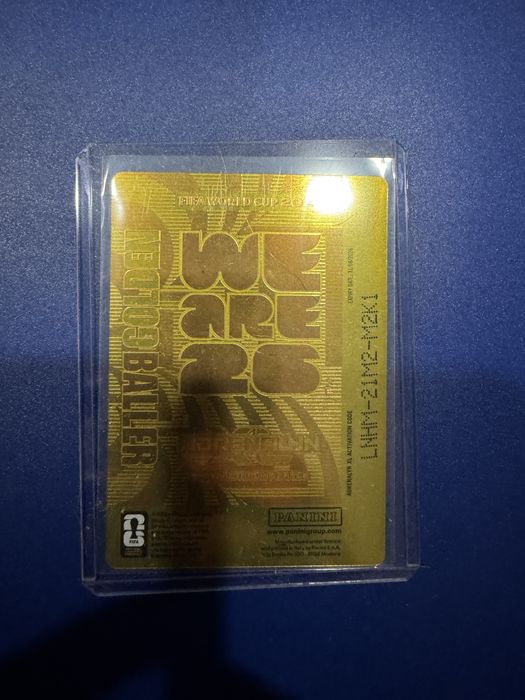 LIONEL MESSI 2026 Panini Adrenalyn XL Copa do Mundo BOLA DE OURO #1