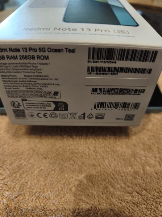 Xiaomi redmi note 13pro 5g