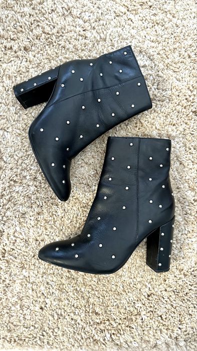 Botins Pretos Kurt Geiger
